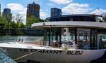 Le Diamant Bleu - Le brunch croisière du Diamant Bleu - Buffets gourmands à volonté Photos Paris
