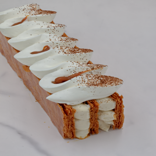 Mille feuille Chocolat/Tonka - Cours de Pâtisserie Ferrandi