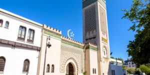 Grande Mosquée de Paris - Entrée et minaret