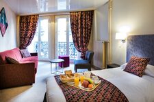 Hôtel Harvey - Chambre et salon