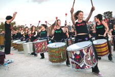 Fête de la musique - tambours - Tuileries © Paris Tourist Office - Photographe : Amélie Dupont