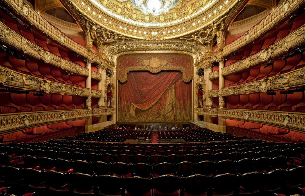 Plais Garnier - scène © Jea-Pierre Delagarde - Opéra de Paris