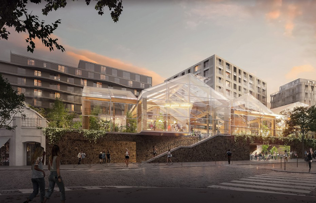 Projet Réinventer Paris Garde d'Auteuil