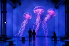 Atelier des Lumières - Planète Océans 2026 - Méduses