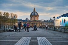 Pont des Arts soirée 