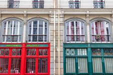 Rue des immeubles industriels