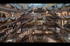 Vitrines La Samaritaine 2025 - Escaliers