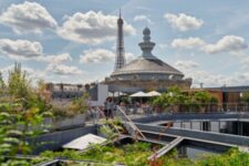 Musée Guimet - Han Rooftop - Vue sur la tour Eiffel