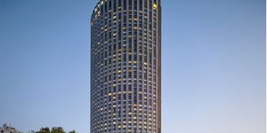 Hyatt Regency Paris Etoile - Façade night - 2024 