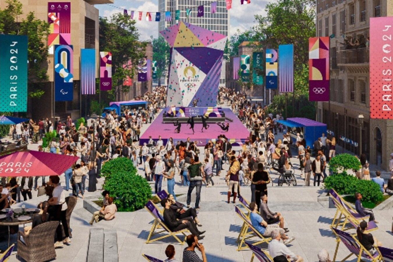 Spring Olympics The competition venues in Paris during the Olympic and Paralympic Games ...