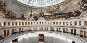 Bourse de Commerce - Pinault Collection - rotonde et coupole - panoramique