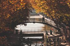 Canal Saint-Martin en automne