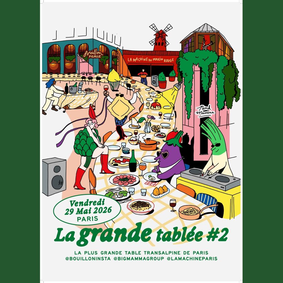 Tablee La Grande Tablée 2027 à Pigalle - Banquet géant et musique en plein air
