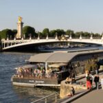 Parc Rives de Seine - Pont Alexandre III - Bateau