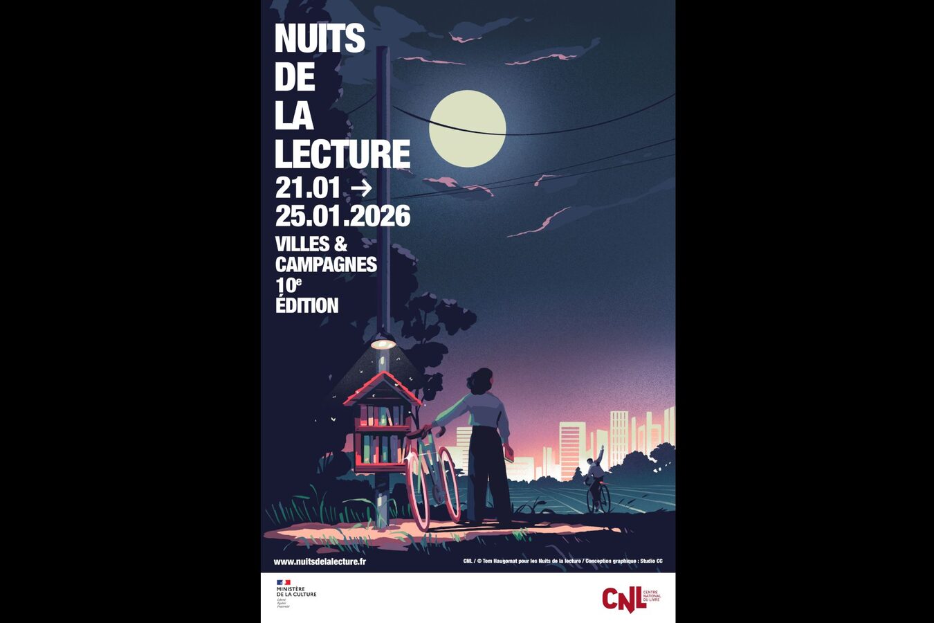 10e édition des Nuits de la lecture à Paris et en France