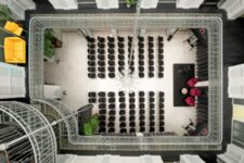 Les espaces clery Conférence sous la Verrière 