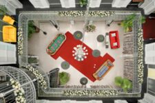 Les espaces clery Espace sous la Verrière 