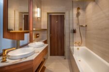 La Bourdonnais - Salle de bain suite 