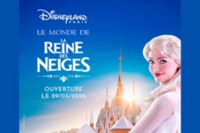 Disneyland® Paris - Le Monde La Reine des Neiges - Affiche Annonce Ouverture