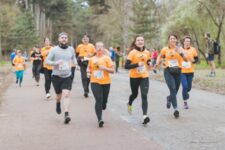 Soli'Run - Groupe Courant dans le bois de Boulogne