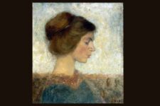 Otto van Rees, Adya en profil, fin 1905-1906, Collection particulière