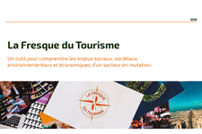Couverture de la présentation de la Fresque du Tourisme : un outil pour comprendre les enjeux sociaux, sociétaux, environnementaux et économiques d’un secteur en mutation