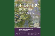 Exposition "La nature n'est pas un décor" à la Maison Caillebotte - Affiche