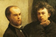 Révolutions de Paris-Un coin de table - Verlaine et Rimbaud 