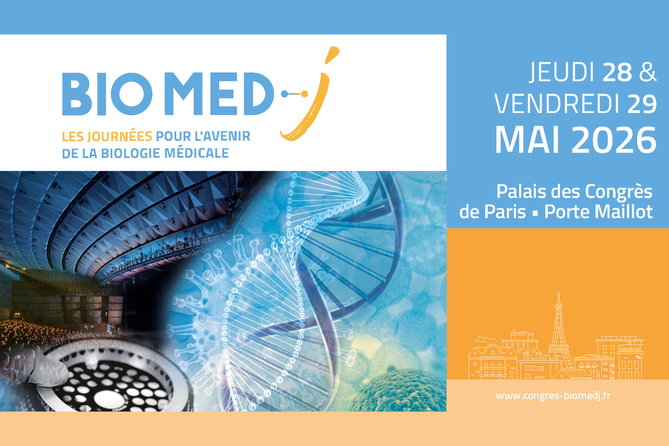 BIOMEDJ – Congrès de biologie médicale & innovations biomédicales