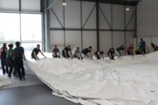 Conception de la toile de la Caverne du Pont Neuf par Air Toiles Concept à Plougoumelen - Groupe