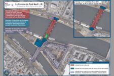 Caverne du Pont Neuf par JR - Restrictions de circulation - Carte des périmètres
