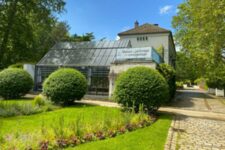 Maison du jardinage et du compostage - Façade avec nom