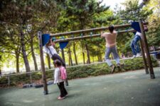 Sport au Parc de la Villette - Appareil Musculation