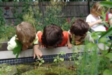 Parc de la Villette - Enfants dans les Jardins Passagers