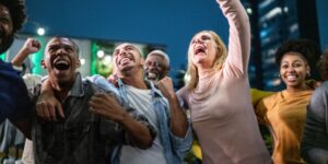 Sport - Fan zone - Supporters en plein air