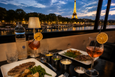 Le Grand Bleu-Table avec entrecôte à volonté