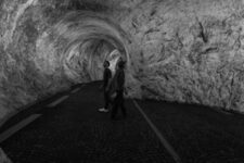 JR and Thomas Bangalter in La Caverne du Pont Neuf Paris, June 2026