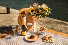 Un pique-nique prêt à déguster imaginé par Veuve-Clicquot © Veuve-Clicquot