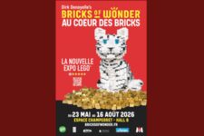 Affiche de l'exposition "Bricks of Wonder" 