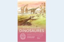 Affiche Sur les traces des dinosaures