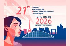 Affiche de JIRD 2026 - Les Journées Interactives de Réalités Thérapeutiques en Derma