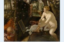 Tintoret, Suzanne et les vieillards, vers 1555-1556 - Vienne, Kunsthistorisches Museum, Gemäldegalerie