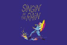 Affiche Singin' in the Rain au Théâtre du Lido © Catherine Meurisse