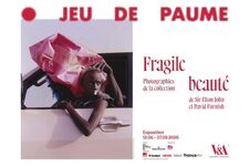 Affiche de l'exposition "Fragile beauté" au Jeu de Paume