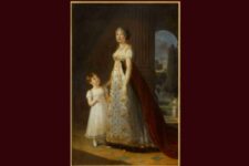 Caroline Murat et sa fille Letizia Elisabeth Vigée Lebrun