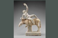 Satyre sur un mule, Campanie 