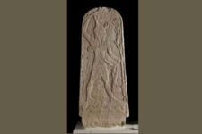 Stèle du Baal au foudre. Syrie, Ougarit. Département des Antiquités orientales, musée du Louvre