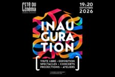 Week-end d'inauguration de la Cité du Cinéma les 19 et 20 septembre 2026 - Affiche