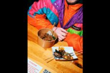 Food Market de Belleville - Brochettes