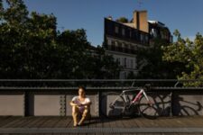 Exposition Portraits à vélo - Juliette, Paris, France